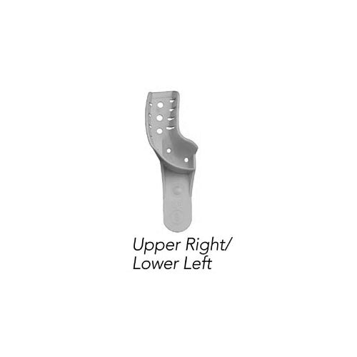 House Brand IMRL8 Impression Trays Perforated #8 Upper Right Lower Left 12/Pk House Brand IMRL8 Impression Trays Perforated #8 Upper Right Lower Left 12/Pk